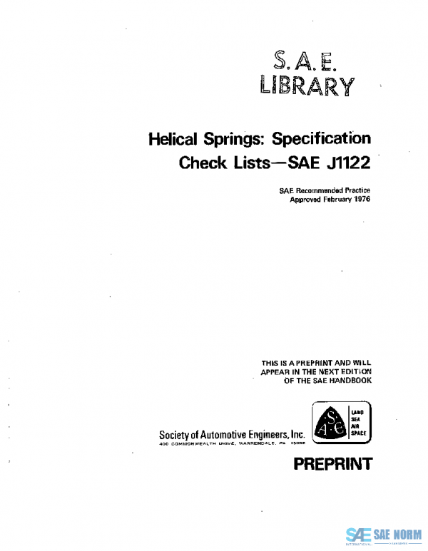 SAE J1122_197602 PDF