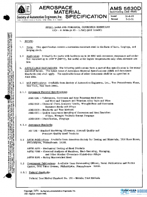 SAE AMS5630D PDF