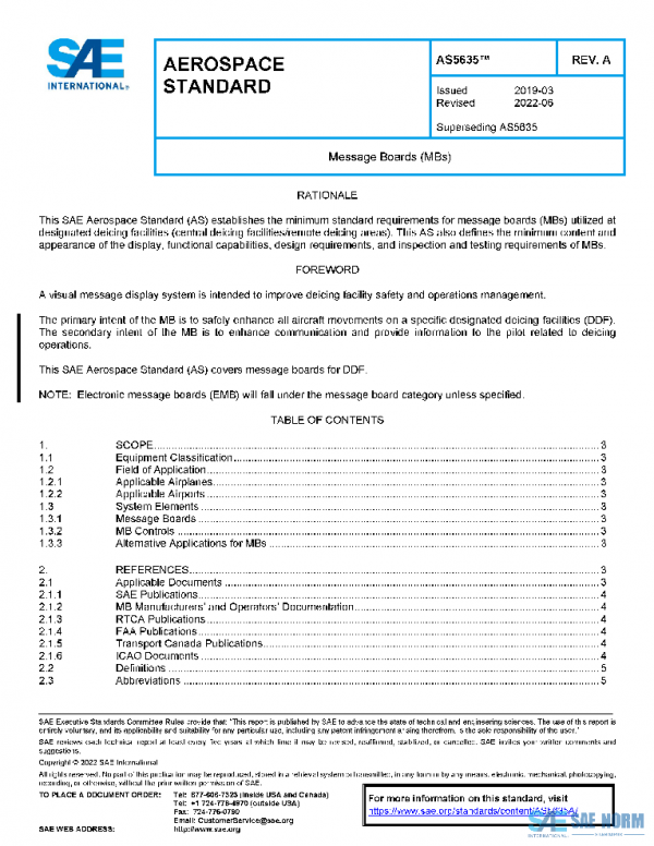 SAE AS5635A PDF SAE AS5635A PDF
