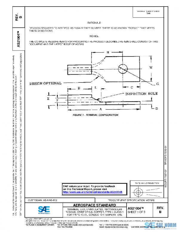 SAE AS21004B PDF SAE AS21004B PDF