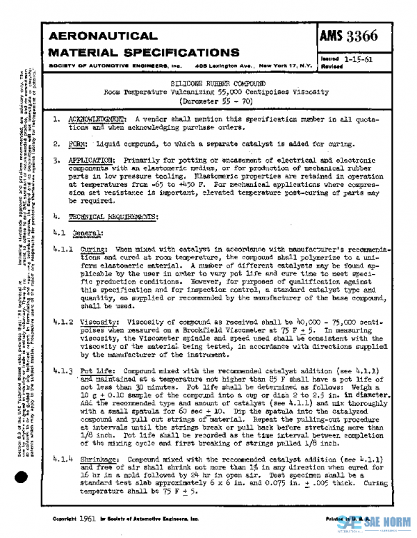 SAE AMS3366 PDF