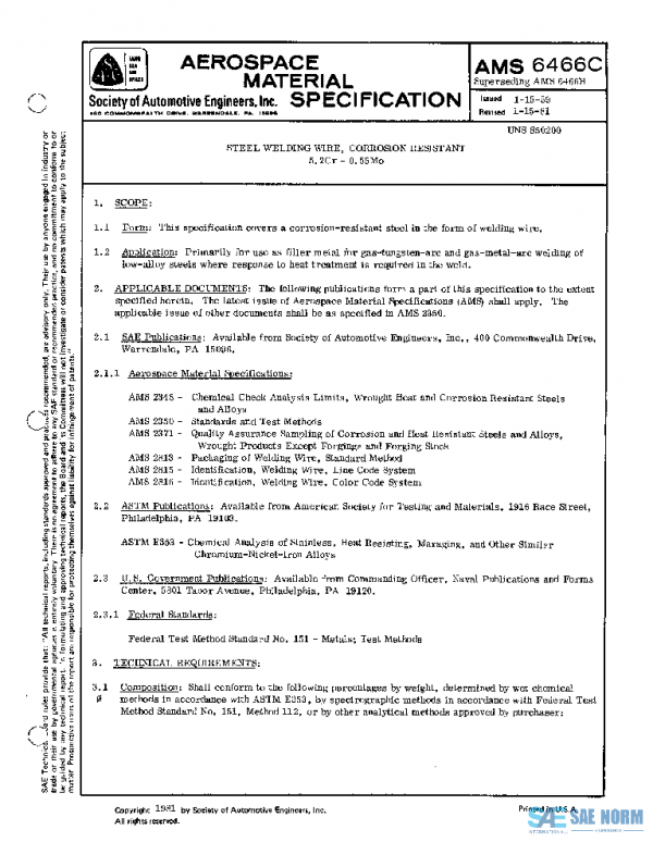 SAE AMS6466C PDF