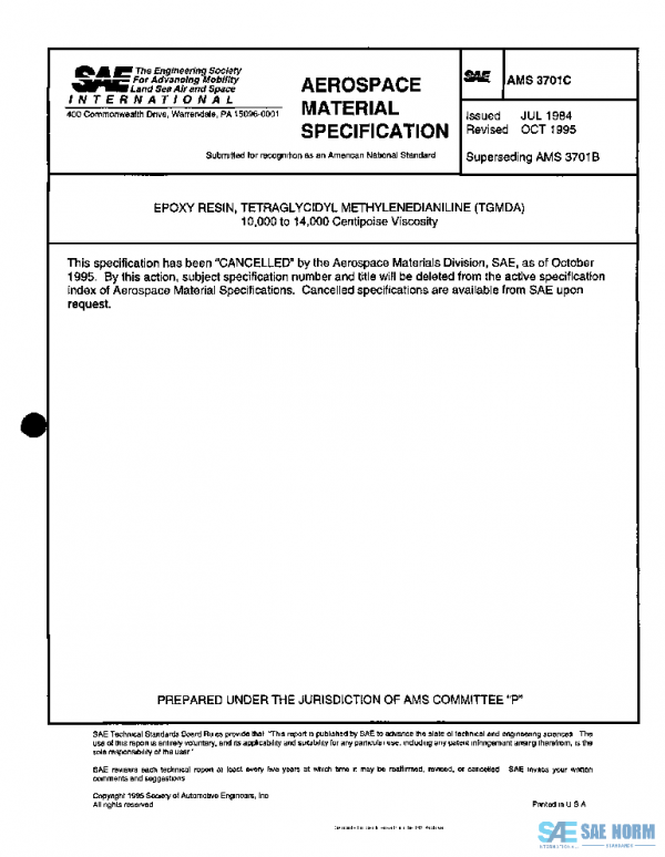 SAE AMS3701C PDF