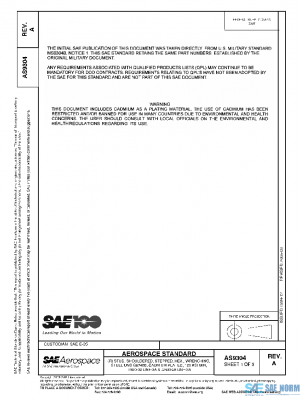 SAE AS9304A PDF