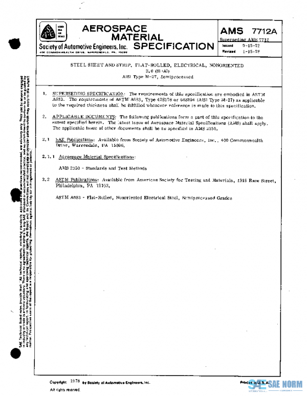 SAE AMS7712A PDF
