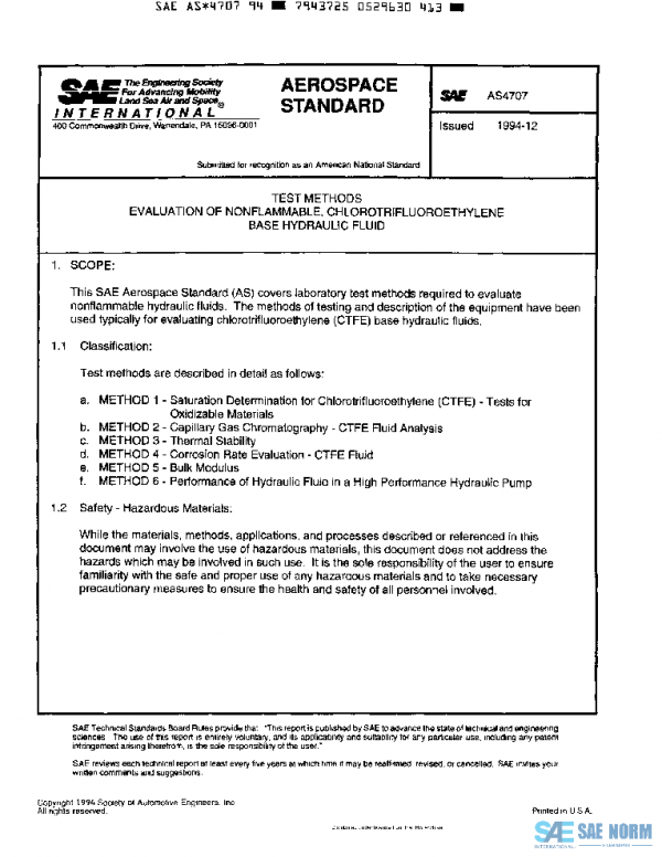 SAE AS4707 PDF SAE AS4707 PDF