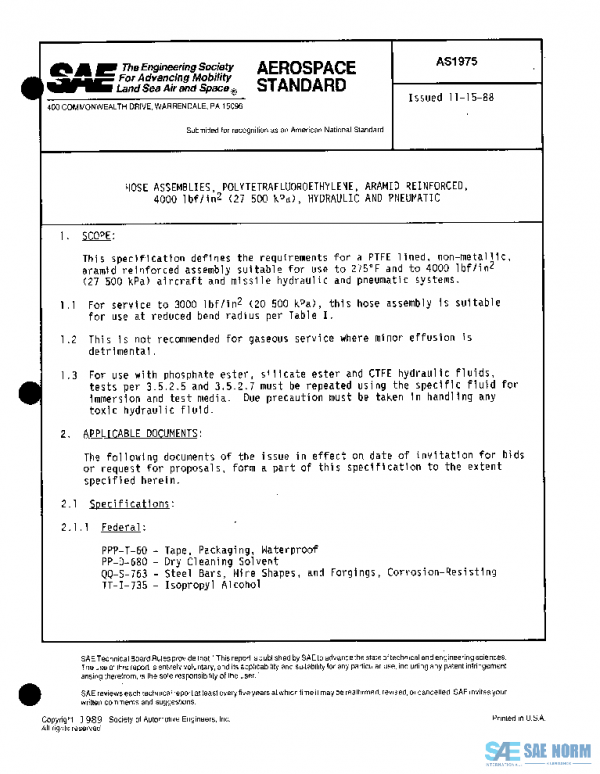 SAE AS1975 PDF
