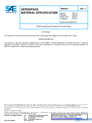 SAE AMS3647D PDF