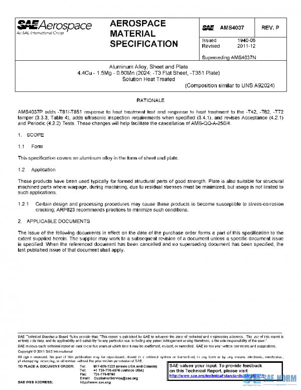 SAE AMS4037P PDF
