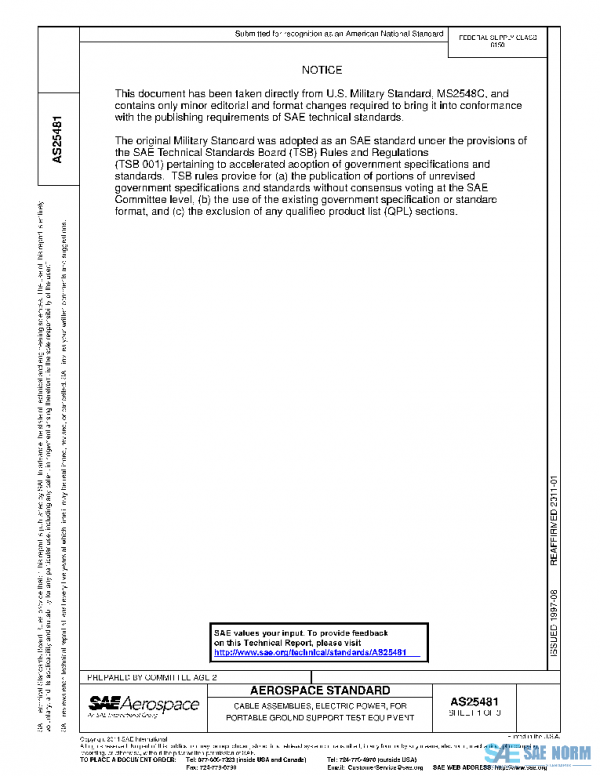 SAE AS25481 PDF