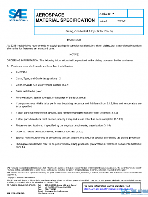 SAE AMS2461 PDF