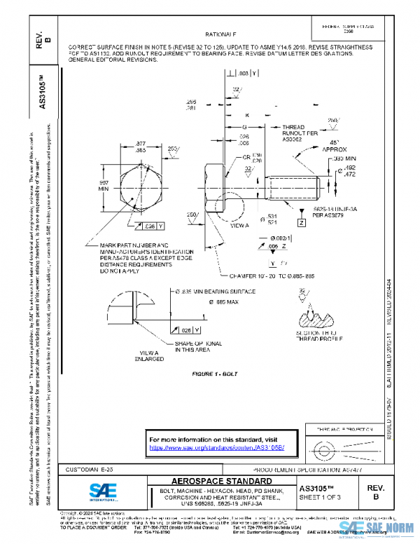 SAE AS3105B PDF