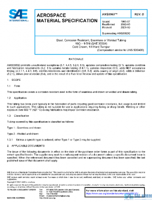 SAE AMS5563D PDF