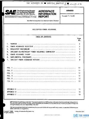 SAE AIR4083 PDF