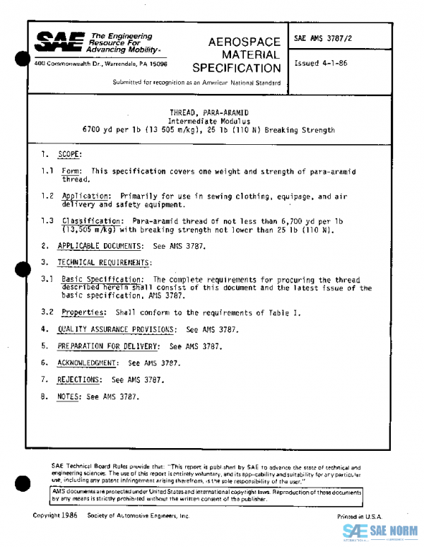 SAE AMS3787/2 PDF