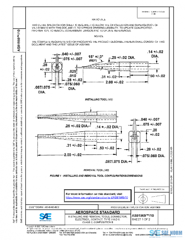 SAE AS81969/10 PDF SAE AS81969/10 PDF