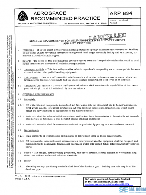 SAE ARP834 PDF