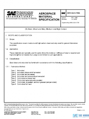 SAE AMSQQS700A PDF
