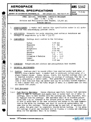 SAE AMS5342 PDF