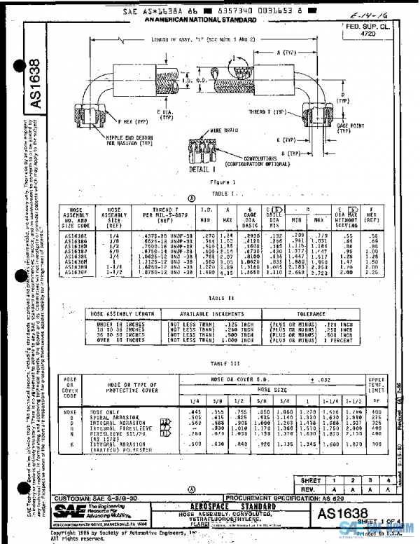 SAE AS1638 PDF