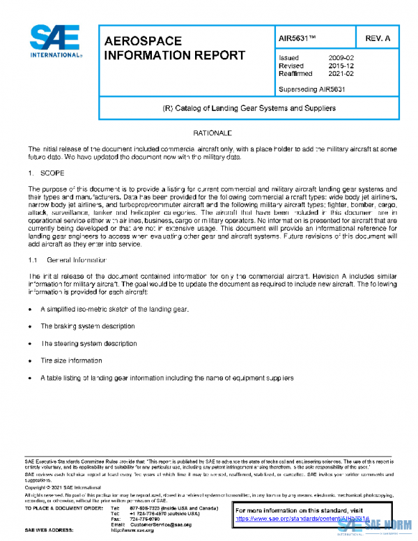 SAE AIR5631A PDF