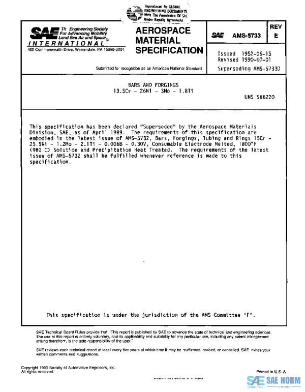 SAE AMS5733E PDF