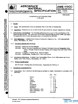 SAE AMS4190C PDF