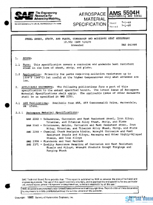SAE AMS5504H PDF
