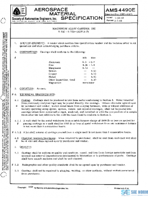SAE AMS4490E PDF
