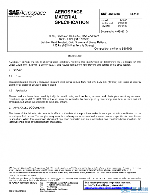 SAE AMS5637H PDF