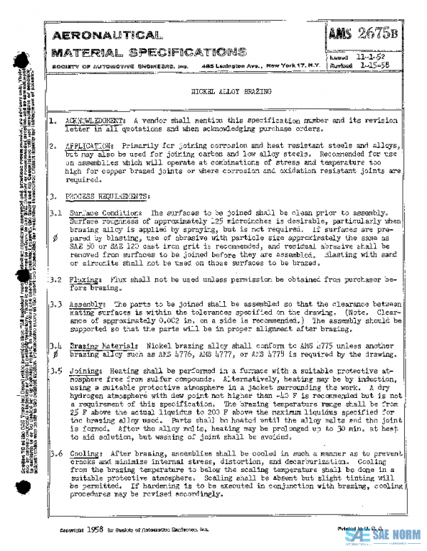 SAE AMS2675B PDF