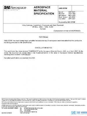 SAE AMS5378F PDF