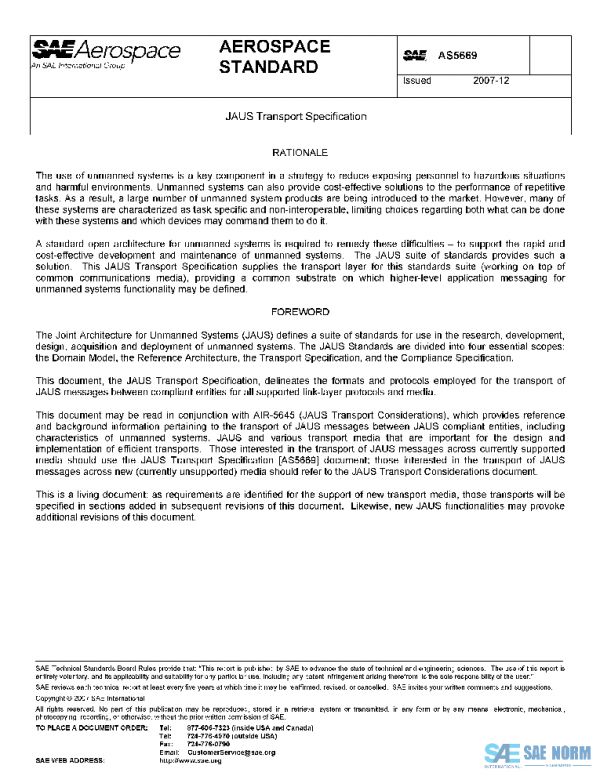 SAE AS5669 PDF