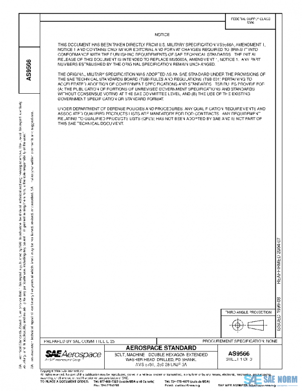 SAE AS9566 PDF