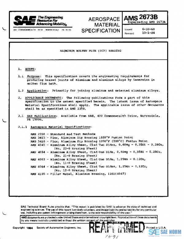SAE AMS2673B PDF