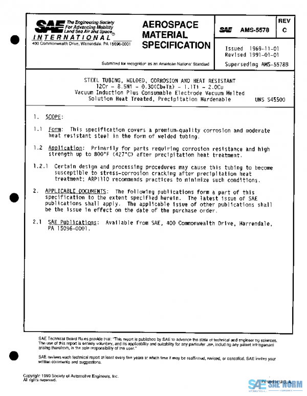 SAE AMS5578C PDF