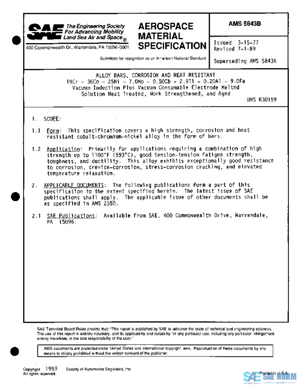 SAE AMS5843B PDF