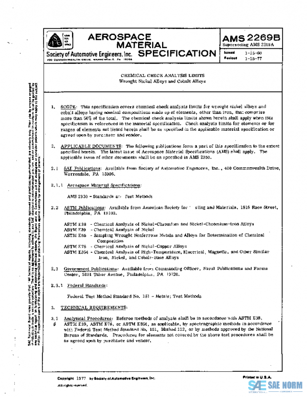 SAE AMS2269B PDF