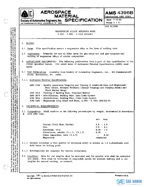 SAE AMS4396B PDF