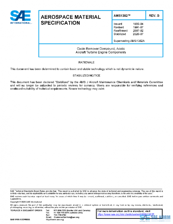 SAE AMS1382B PDF