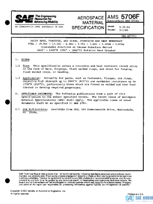 SAE AMS5706F PDF