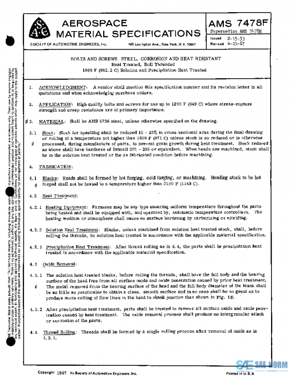 SAE AMS7478F PDF