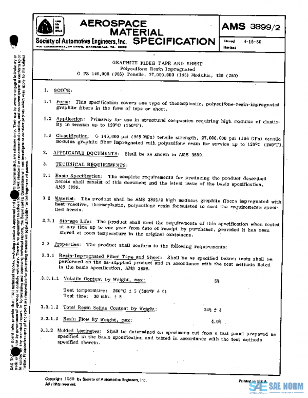SAE AMS3899/2 PDF