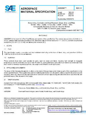 SAE AMS5597H PDF