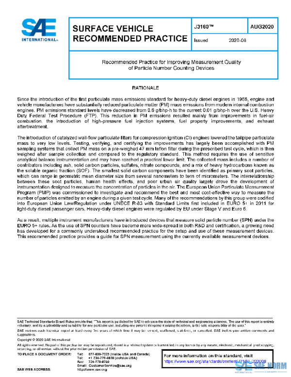 SAE J3160_202008 PDF