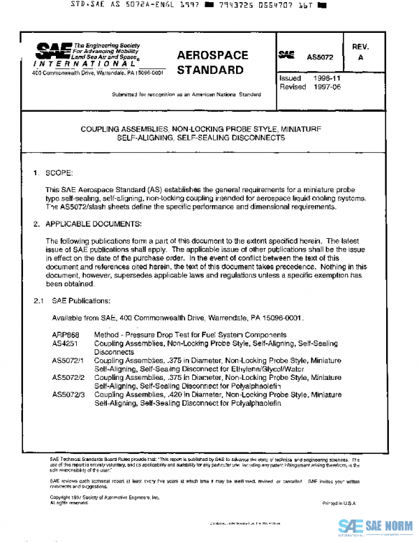 SAE AS5072A PDF