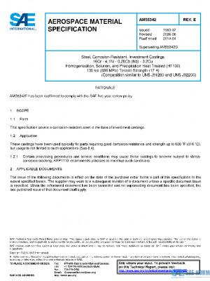 SAE AMS5342E PDF