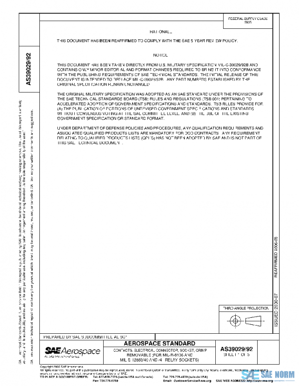 SAE AS39029/92 PDF