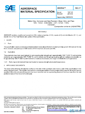 SAE AMS5542P PDF
