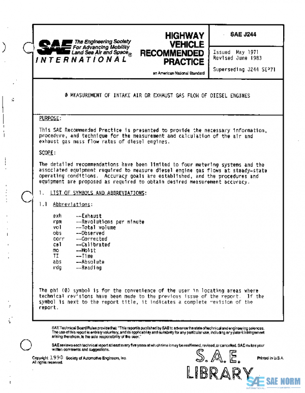 SAE J244_198306 PDF